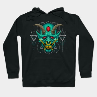 vintage japan oni mask Hoodie